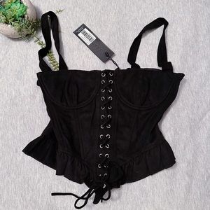 NWT Cuatro Corset Top ✨
